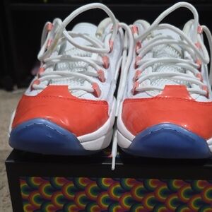 Reebok Men  White, Orange  Sneakers